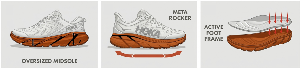 3 tech core hoka