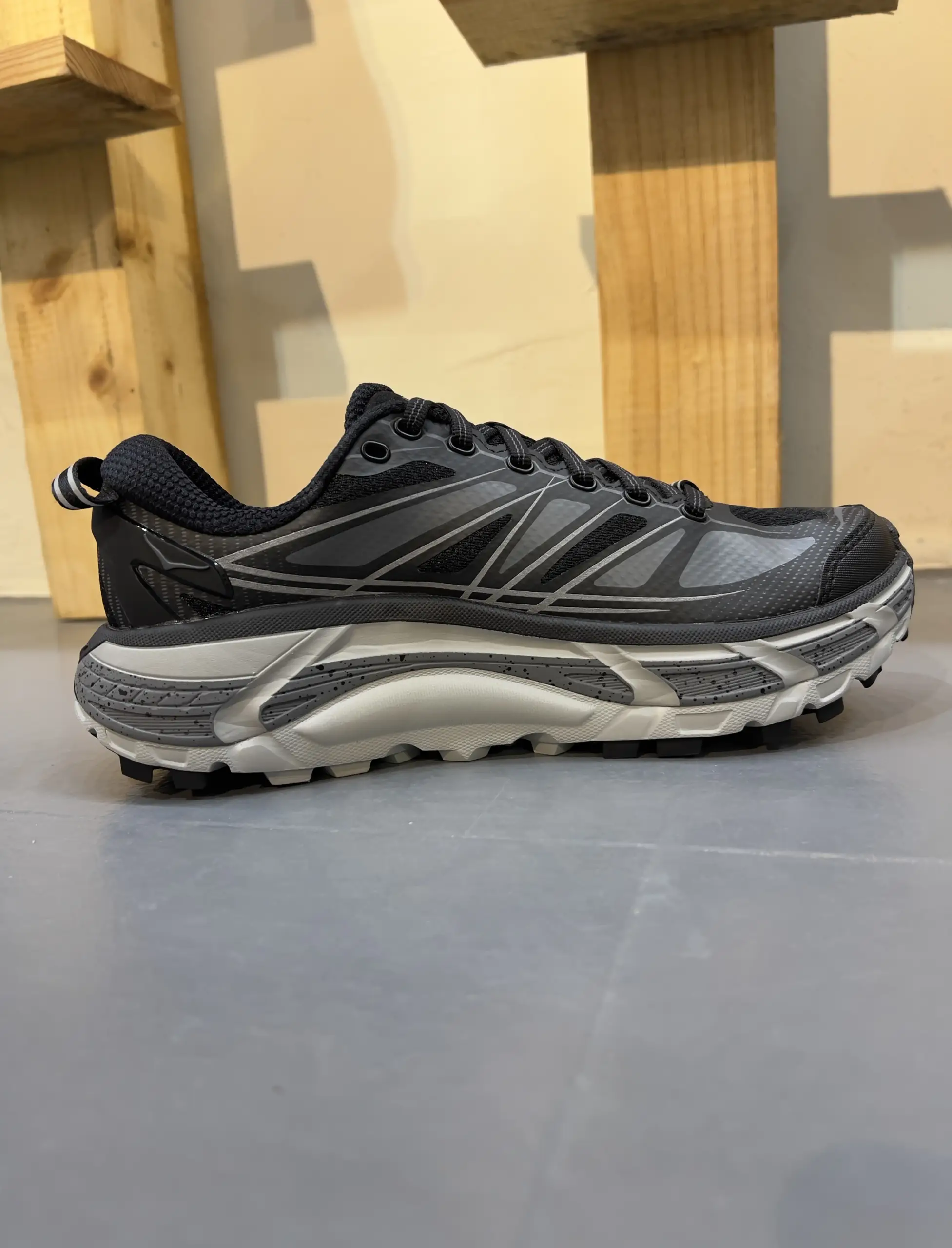 hoka-mafate-speed-2-black-castlerock-1126851-bcstl-medial-view hoka mafate speed 2 black castlerock 1126851 bcstl medial view