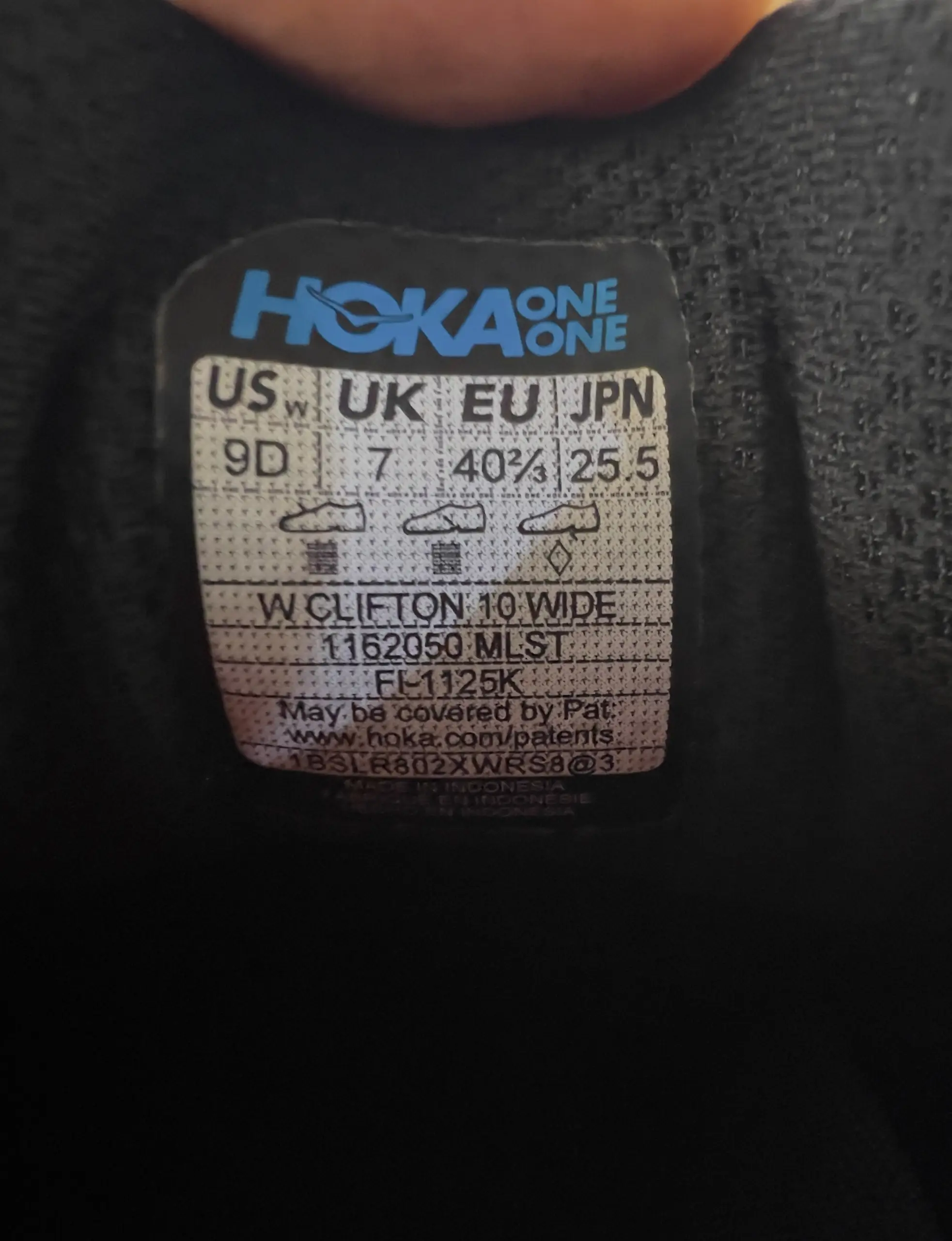 hoka-clifton-10-midnight-blue-starlight-glow-1162050-mlst-label-view hoka clifton 10 midnight blue starlight glow 1162050 mlst label view