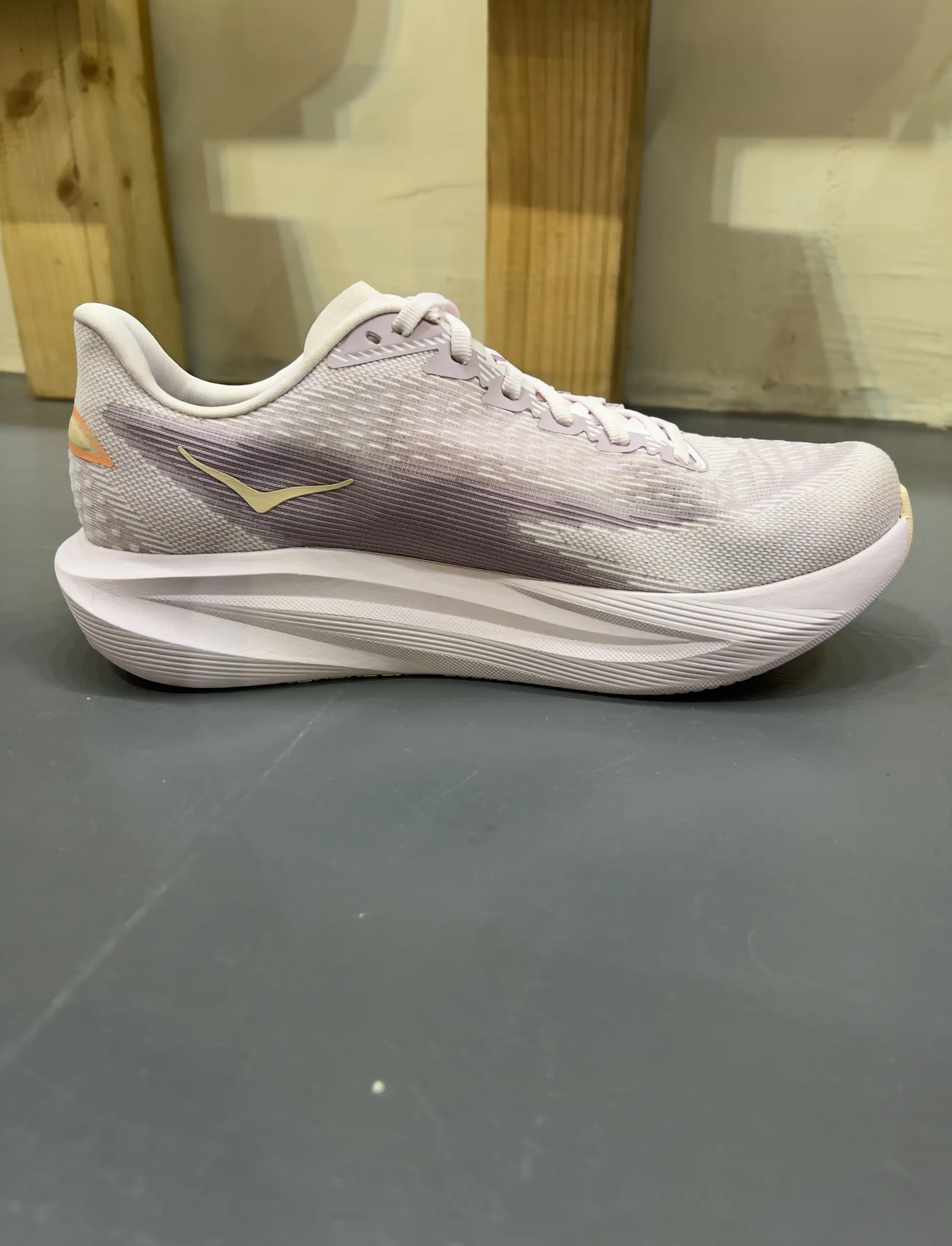 hoka-mach-7-lilac-cream-tangerine-glow-1171938-lrmt-medial-view hoka mach 7 lilac cream tangerine glow 1171938 lrmt medial view